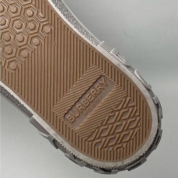 Burberry Check Canvas Low-Top Sneakers size 39.5 - Picture 12 of 12